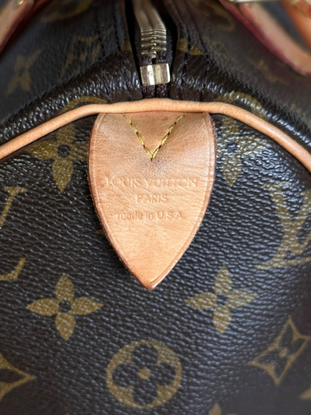Louis Vuitton Speedy 30 Monogram  Brown Canvas Boston Top Handle Handbag 2018 - Picture 3 of 15